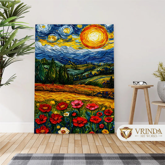 Van Gogh's Garden Glow