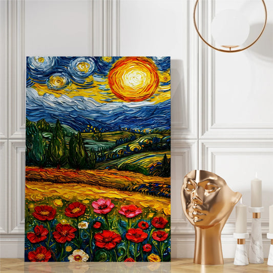 Van Gogh's Garden Glow