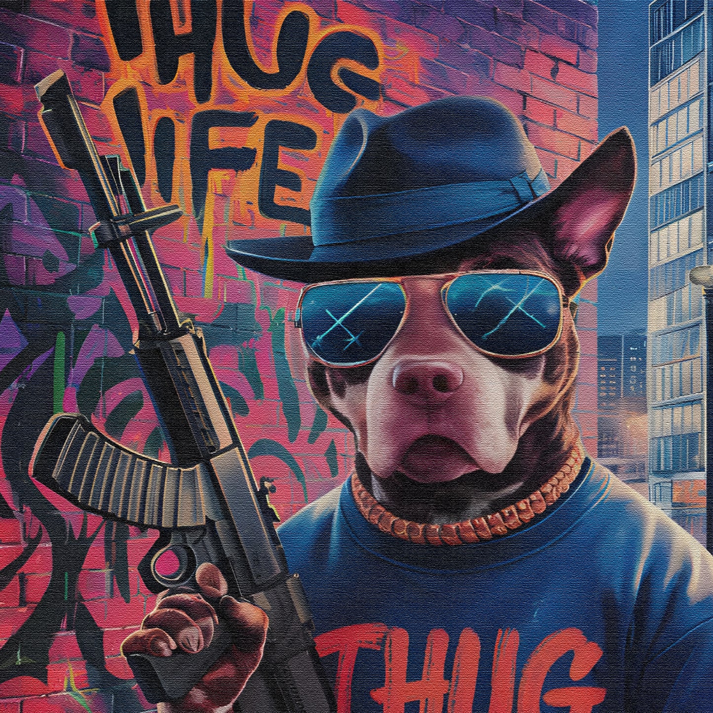 Thug Life Pup
