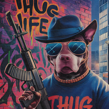 Thug Life Pup