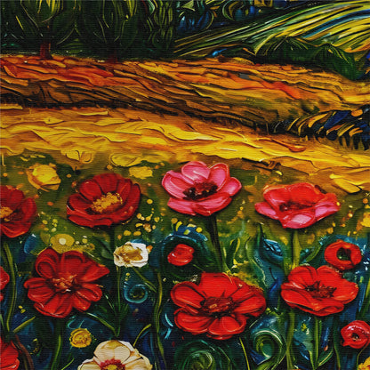 Van Gogh's Garden Glow