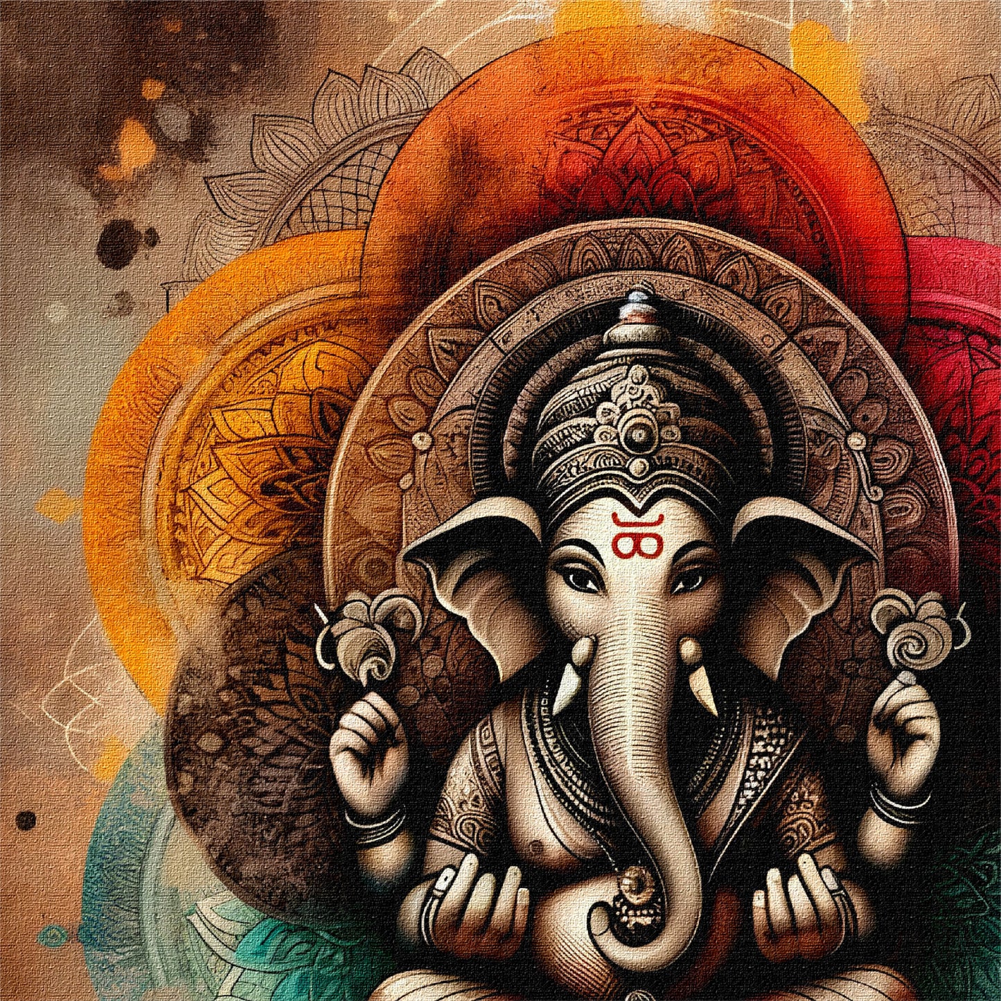 Divine Rhythm of Ganesha